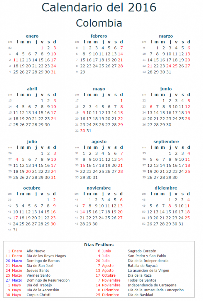 Calendario Con Festivos Colombia 2023 Trending 693bk5 Vrogue